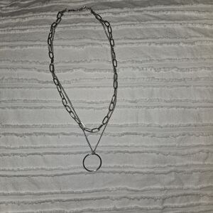 Silver necklace